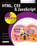 Picture of HTML, CSS and JavaScript in easy steps