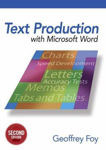 Picture of Text Production Microsoft Word