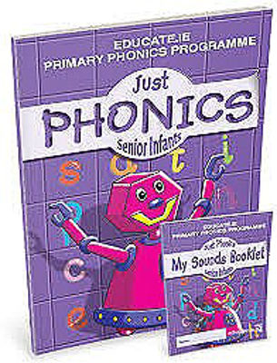 Picture of Just Phonics Senior Infants Plus Sounds Practice Booklet Educate