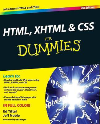 Picture of Html, Xhtml And Css For Dummies