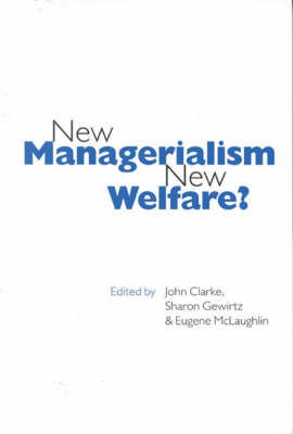 Picture of new managerialism  new welfare