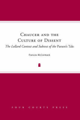 Picture of Chaucer And The Culture Of Dissent