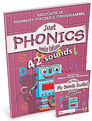 Picture of Just Phonics Junior Infants 42 Sounds Book 2 Plus Sounds Practice Booklet Educate