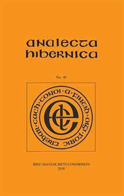 Picture of Analecta Hibernica: No 49