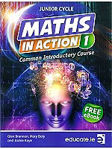 Picture of Maths in Action 1 Common Introductory Course Junior Cycle with Free EBook Educate.ie