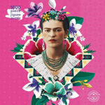 Picture of Jigsaw Frida Kahlo Pink: 1000 Piece Jigsaw