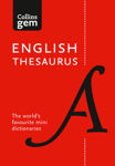 Picture of Collins English Gem Thesaurus: The world's favourite mini thesaurus (Collins Gem)