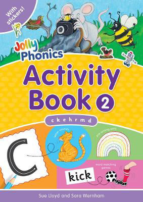 Picture of Jolly Phonics Activity Book 2 Precursive Looped Style