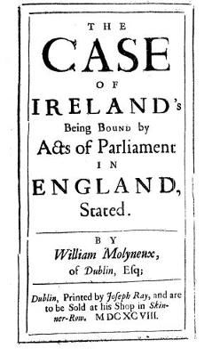 Picture of The Case of Ireland's Being Bound by Acts of parliament in England