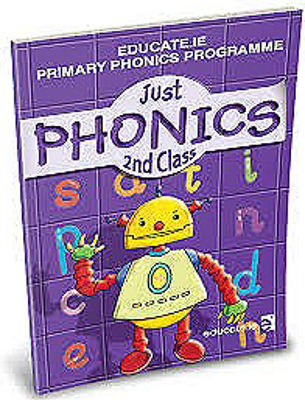 Picture of Just Phonics 2nd Class Plus Spelling Practice Booklet Educate
