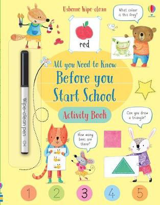 Picture of Wipe-Clean All You Need to Know Before You Start School Activity Book