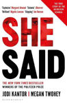 Picture of She Said: The New York Times bestseller from the journalists who broke the Harvey Weinstein story