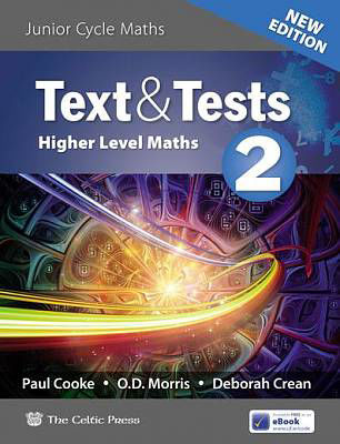 Picture of Text & Tests 2 - Junior Cycle Higher Level Maths