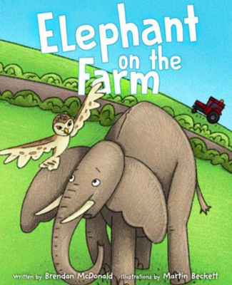 Picture of Elephant On The Farm
