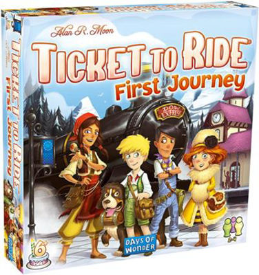 Picture of Ticket to Ride : First Journey Europe Board Game