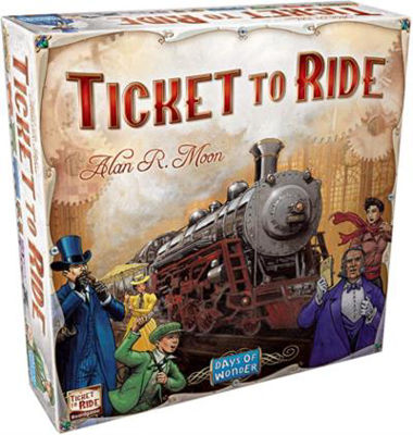 Picture of Ticket To Ride Board Game : Ages 8+ For 2 to 5 Players