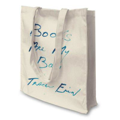 Picture of Tracey Emin CBE - Limited Edition Canvas Tote Bag - Books Are My Bag - 2014 Edition