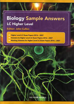 Picture of Biology Sample Answers - Leaving Certificate Higher