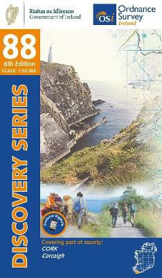 Picture of Ordnance Survey Ireland Discovery 88 -  Cork