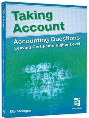 Picture of Taking Account Accounting Questions For Leaving Certificate Higher Level (Incl. Free eBook) Educate.ie