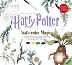 Picture of Harry Potter Watercolour Wizardry: Paint 32 spellbinding creatures and plants from the wizarding world, step-by-step