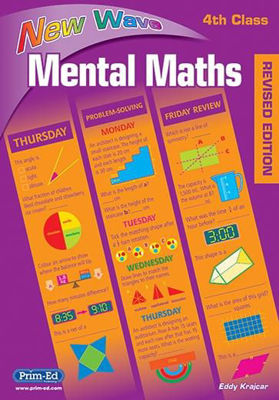 Picture of New Wave Mental Maths 4 Fourth Class Prim Ed