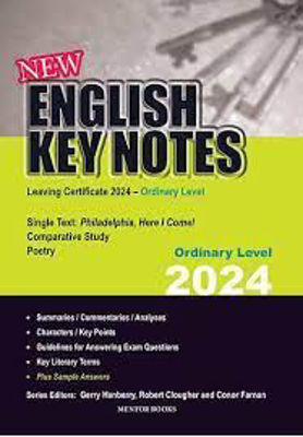 Picture of New English Key Notes Leaving Cert 2024 Ordinary Level