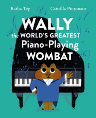 Picture of Wally the World's Greatest Piano Playing Wombat