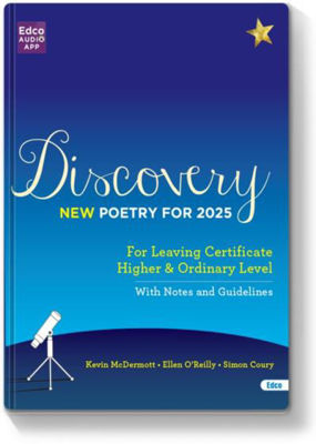 Picture of Discovery New Poetry 2025 Leaving Certificate English Higher & Ordinary Level (Includes Student Portfolio)