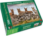 Picture of Real Ireland Irish Donkeys - 500 Piece Jigsaw Puzzle