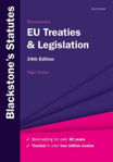 Picture of Blackstone's EU Treaties & Legislation 2023-2024