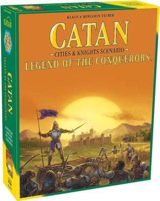 Picture of CATAN Legend to the Conquerors, Board Game EXPANSION, Ages 12+, 3 - 4 Players, 90 Minutes Minutes Playing Time