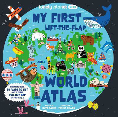 Picture of Lonely Planet Kids My First Lift-the-Flap World Atlas
