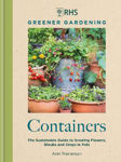 Picture of RHS Greener Gardening: Containers: the sustainable guide to growing flowers, shurbs and crops in pots