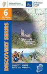 Picture of County Donegal Central and County Tyrone Map | Ordnance Survey Ireland | OSI Discovery Series 6 | Ireland | Walks | Hiking | Maps | Adventure (Irish Discovery Series)