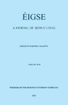 Picture of Eigse: A Journal of Irish Studies